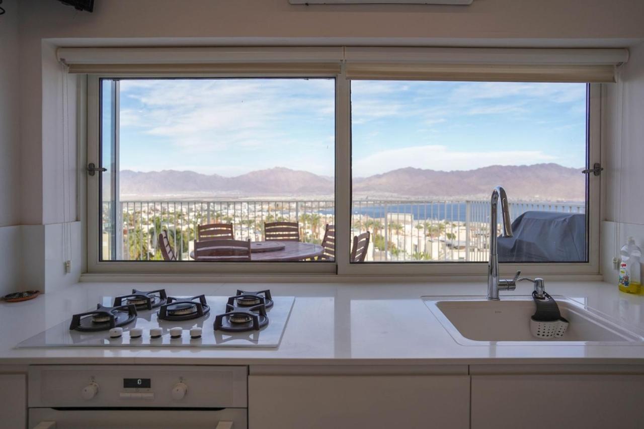 High-Sky Penthouse By Yalarent Apartment Eilat Luaran gambar
