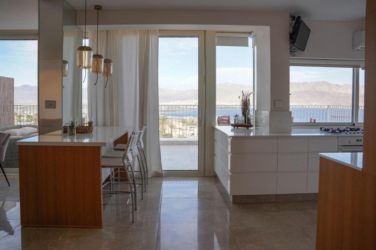 High-Sky Penthouse By Yalarent Apartment Eilat Luaran gambar